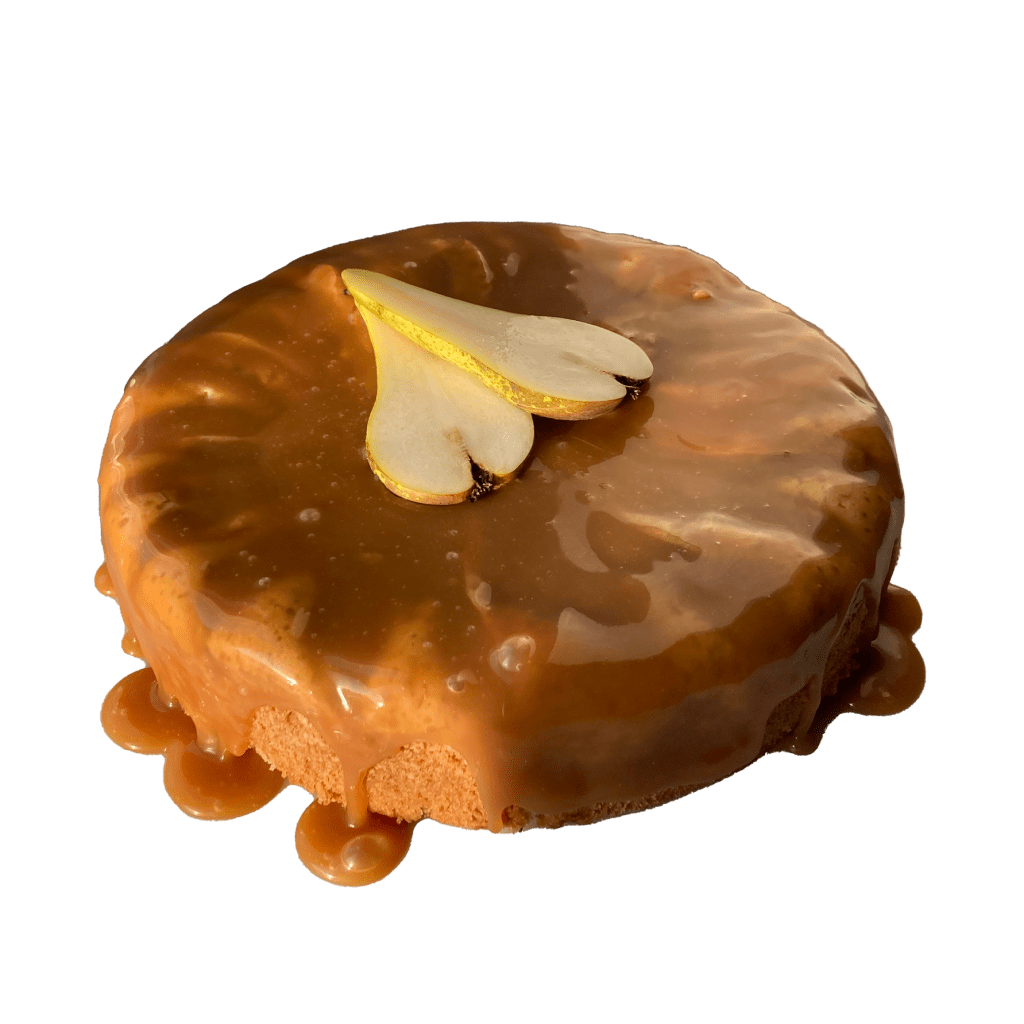 Pear Caramel cake