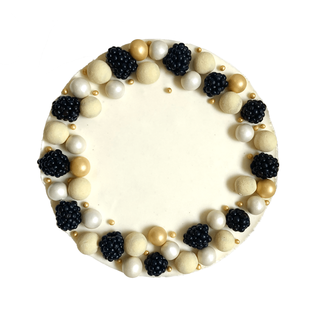 White Chocolate, skyr and liqorice cake